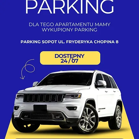 Family Station Sopot, Free Parking - Agapella Lägenhet Sopot